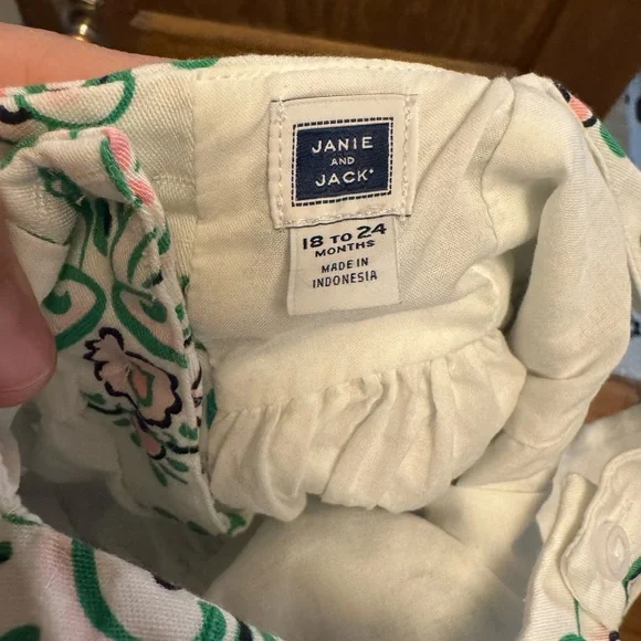 Janie and Jack Garden Vine Dress - Picture 5 of 7